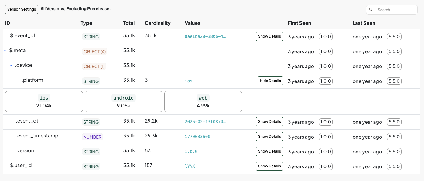 AppOpen Example Schema UI
